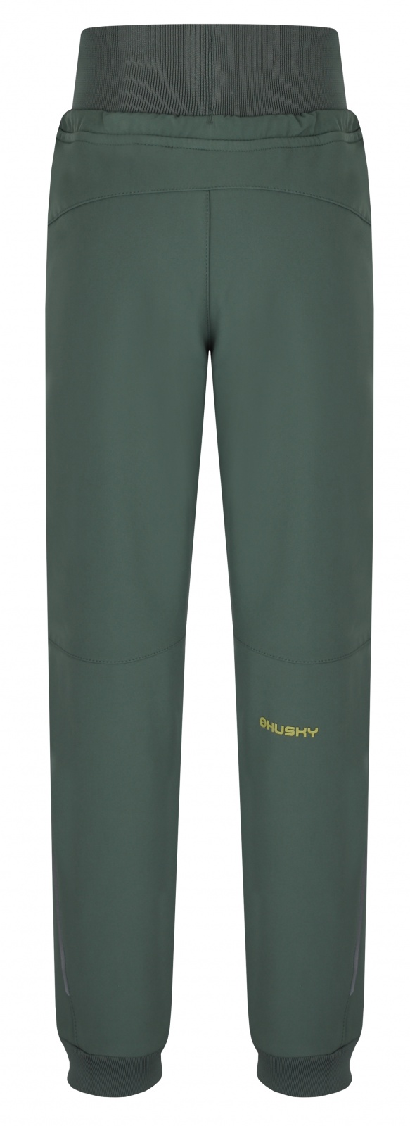 Husky Kanto K 128, faded green Dětské softshell kalhoty