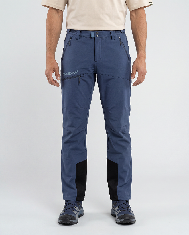 Husky Kabuki M L – long, dark blue Pánské kalhoty