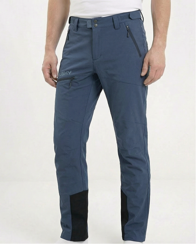 Husky Kabuki M L - long, dark blue Pánské kalhoty