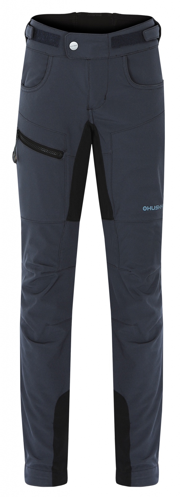 Husky Keson K 164, tm. šedá Dětské softshell kalhoty