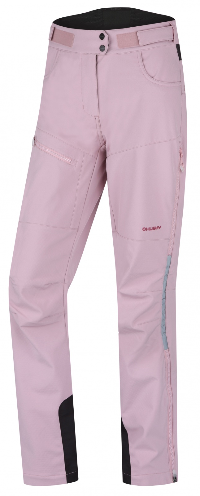 Husky Keson L L, faded pink Dámské softshell kalhoty