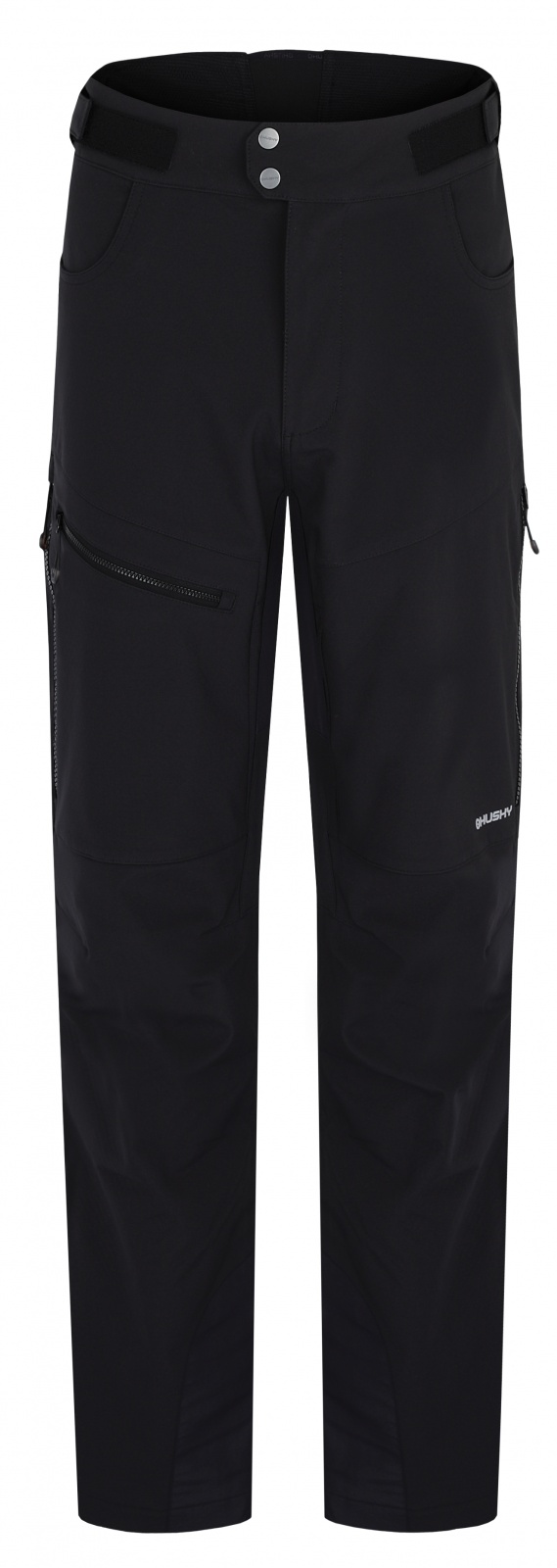Husky Keson M S, black Pánské softshell kalhoty (obrázek 3)