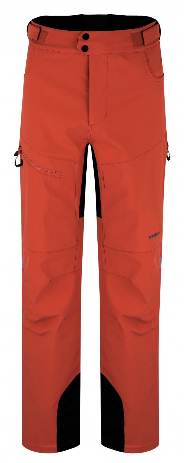 Husky Keson M S, dark orange Pánské softshell kalhoty (obrázek 3)