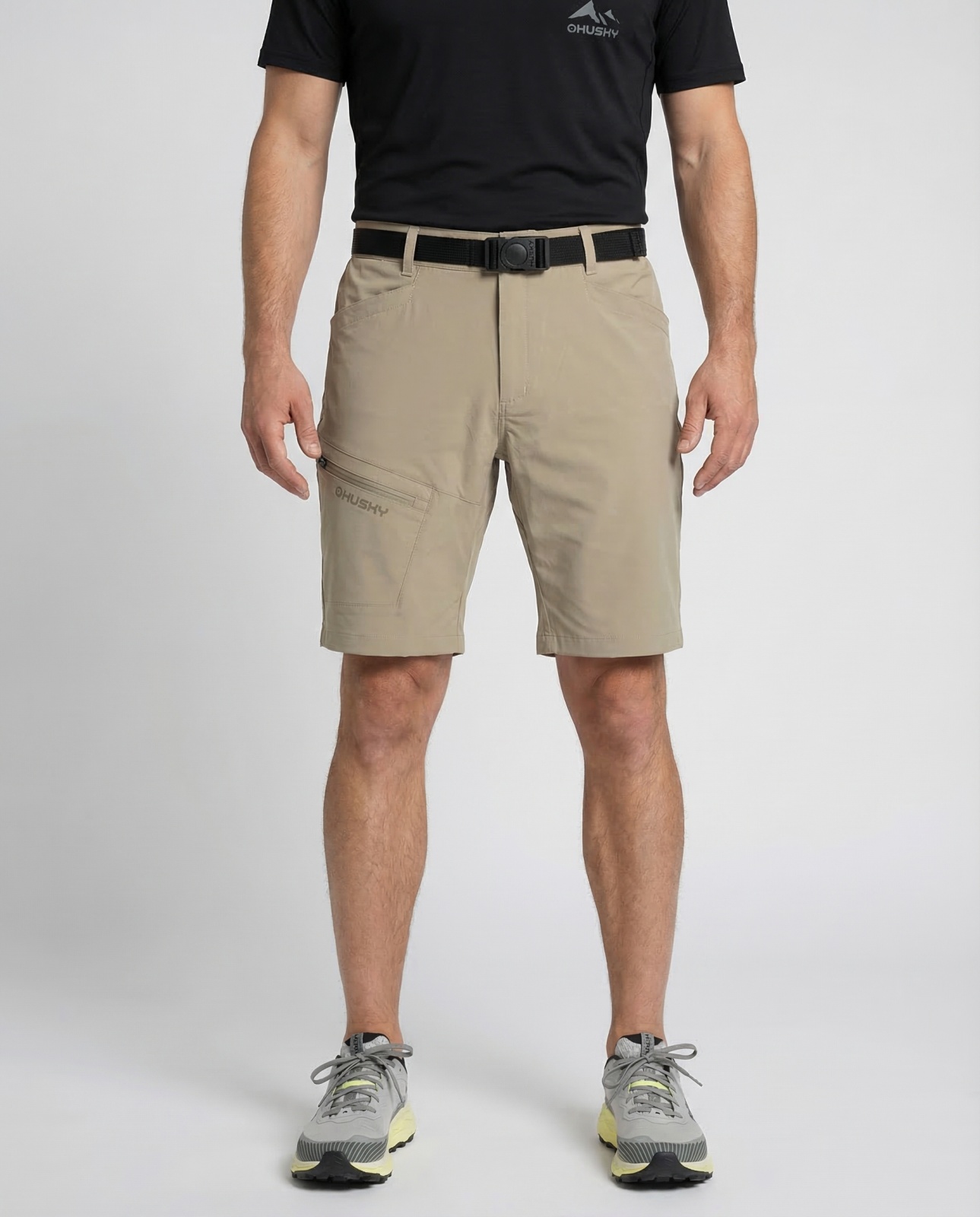 Husky Kiani M XXXL, beige Pánské kraťasy