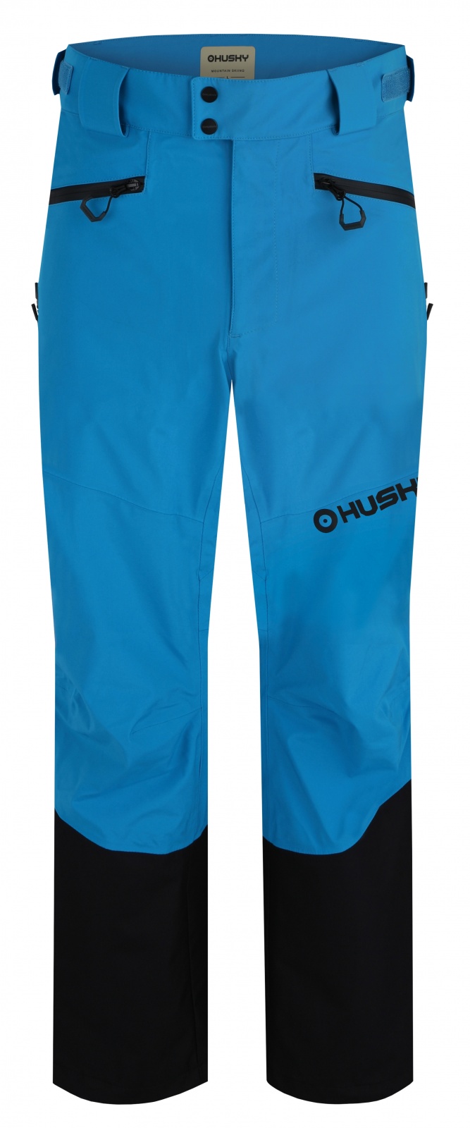 Husky Kippe M XL, blue/black Pánské hardshell kalhoty (obrázek 3)