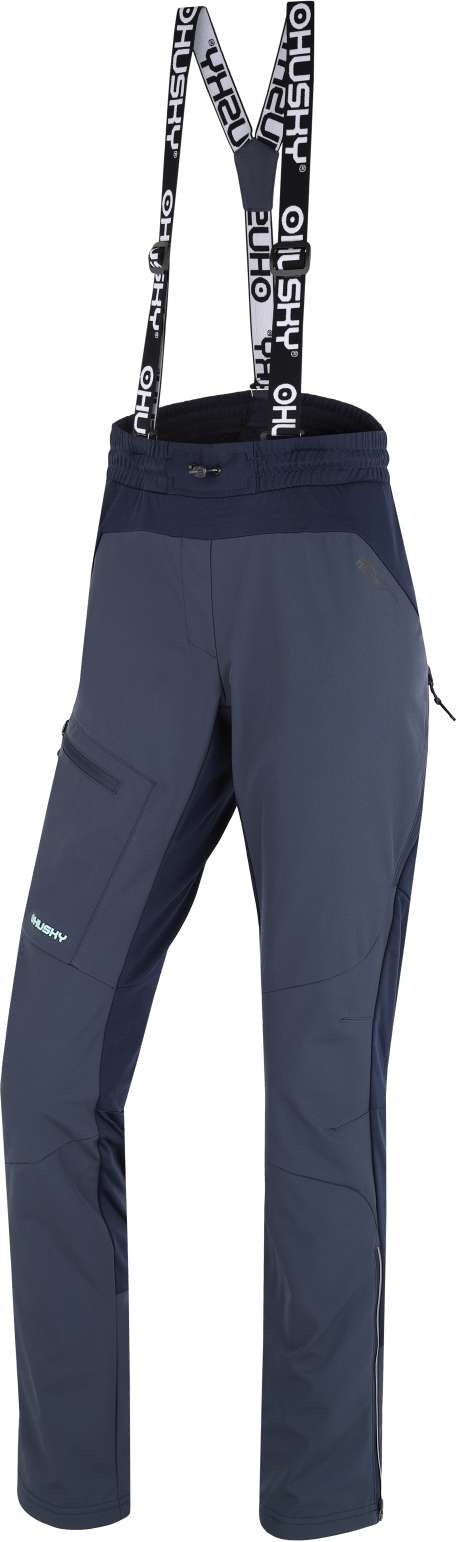 Husky Kixees L S, dk. blue Dámské outdoor kalhoty