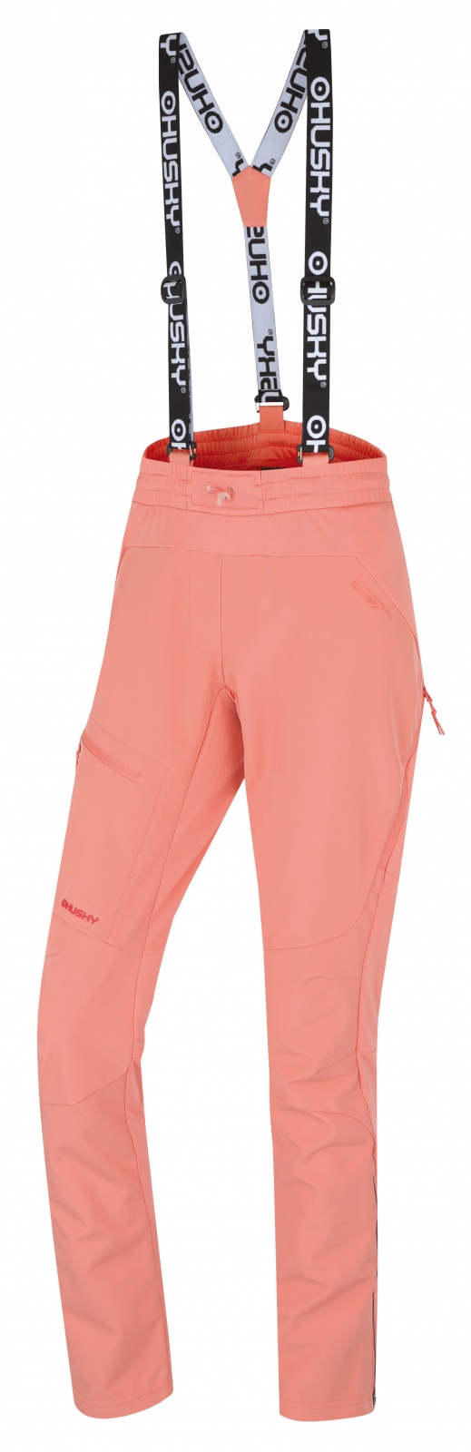 Husky Kixees L S, light orange Dámské outdoor kalhoty