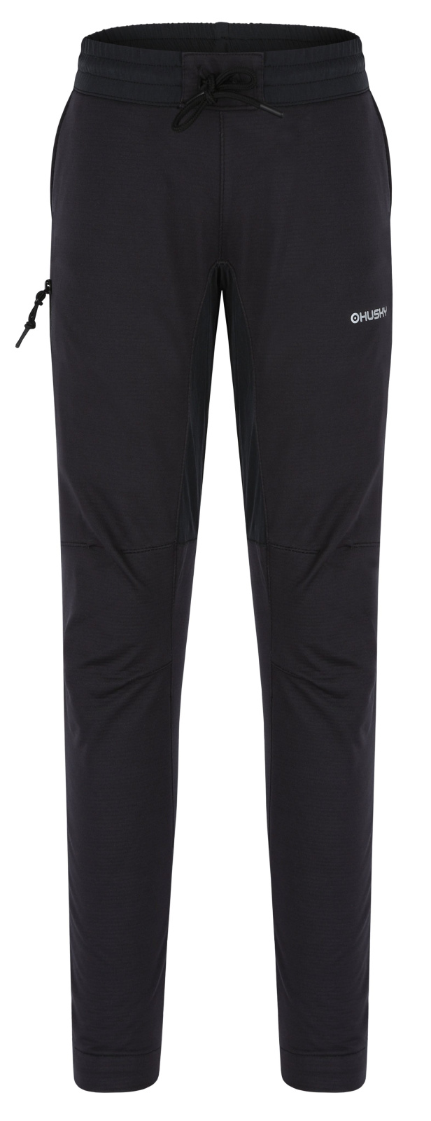 Levně Husky Klassum K 152-158, black Dětské softshell kalhoty