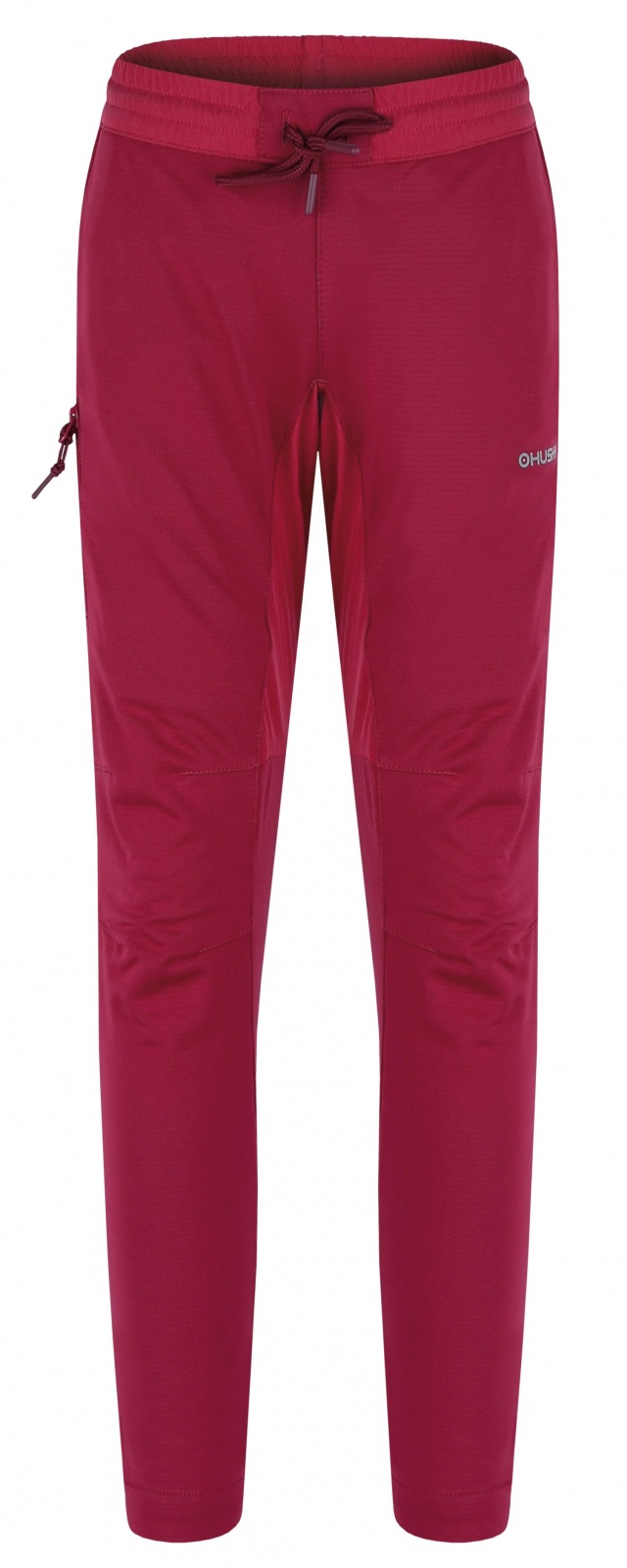 Levně Husky Klassum K 140-146, magenta Dětské softshell kalhoty