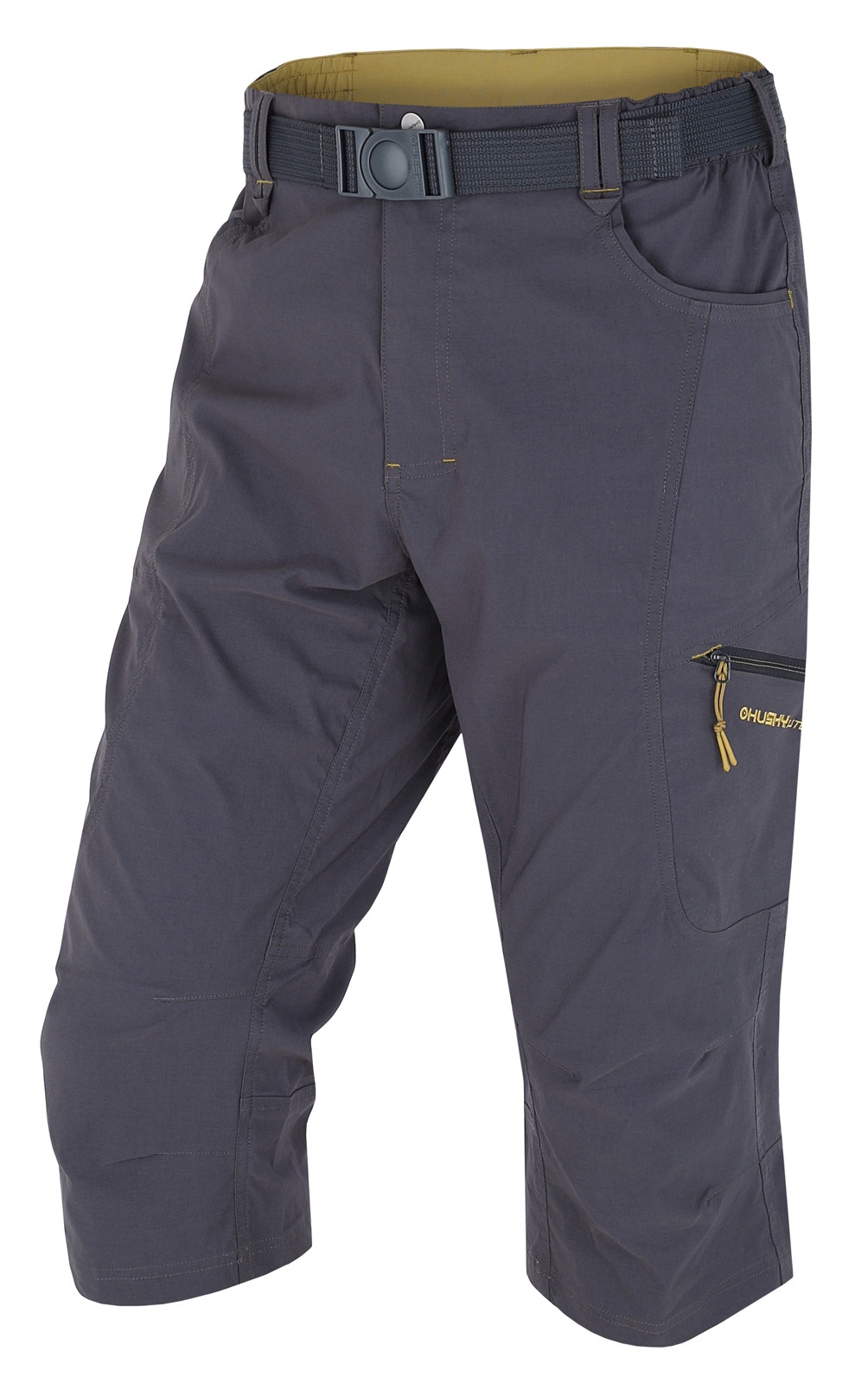 Husky Klery M S, tm. šedá Pánské 3/4 kalhoty