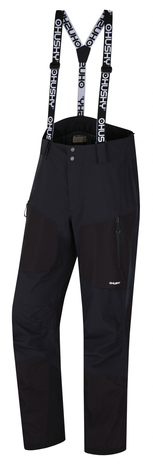 Husky Pánské hardshell kalhoty Komy M L - long, black