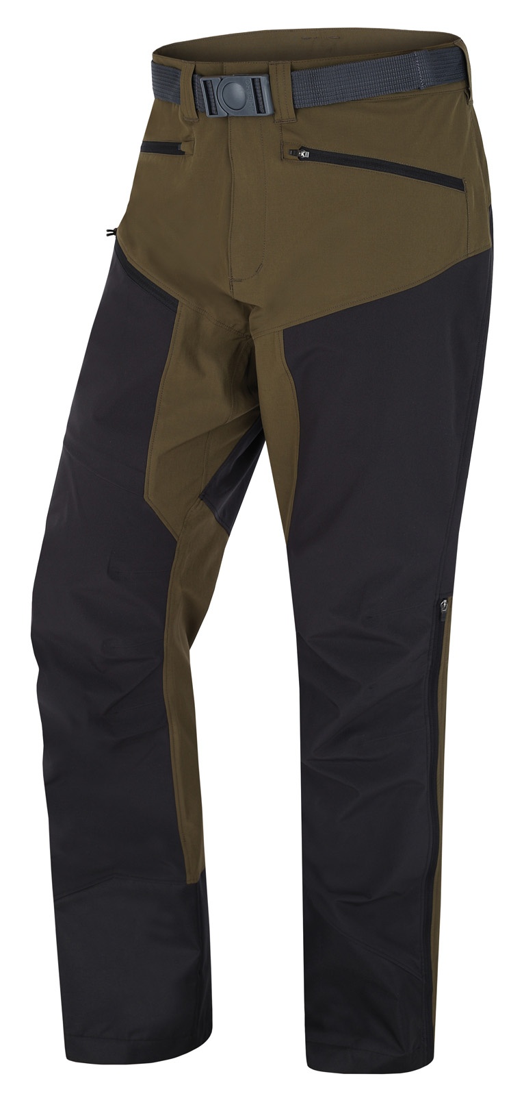 Husky Krony M L, tm. khaki Pánské outdoor kalhoty