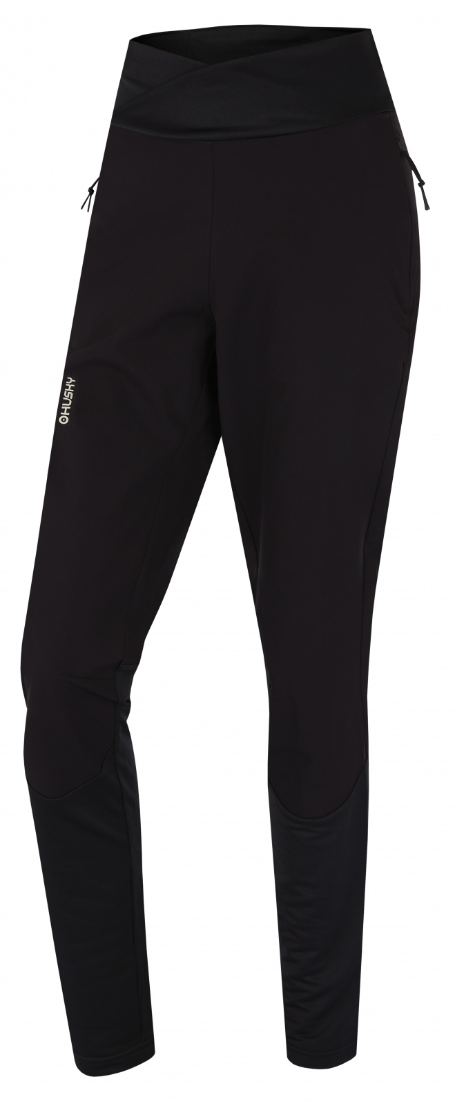 Husky Kuty L XXL, black Dámské softshellové kalhoty