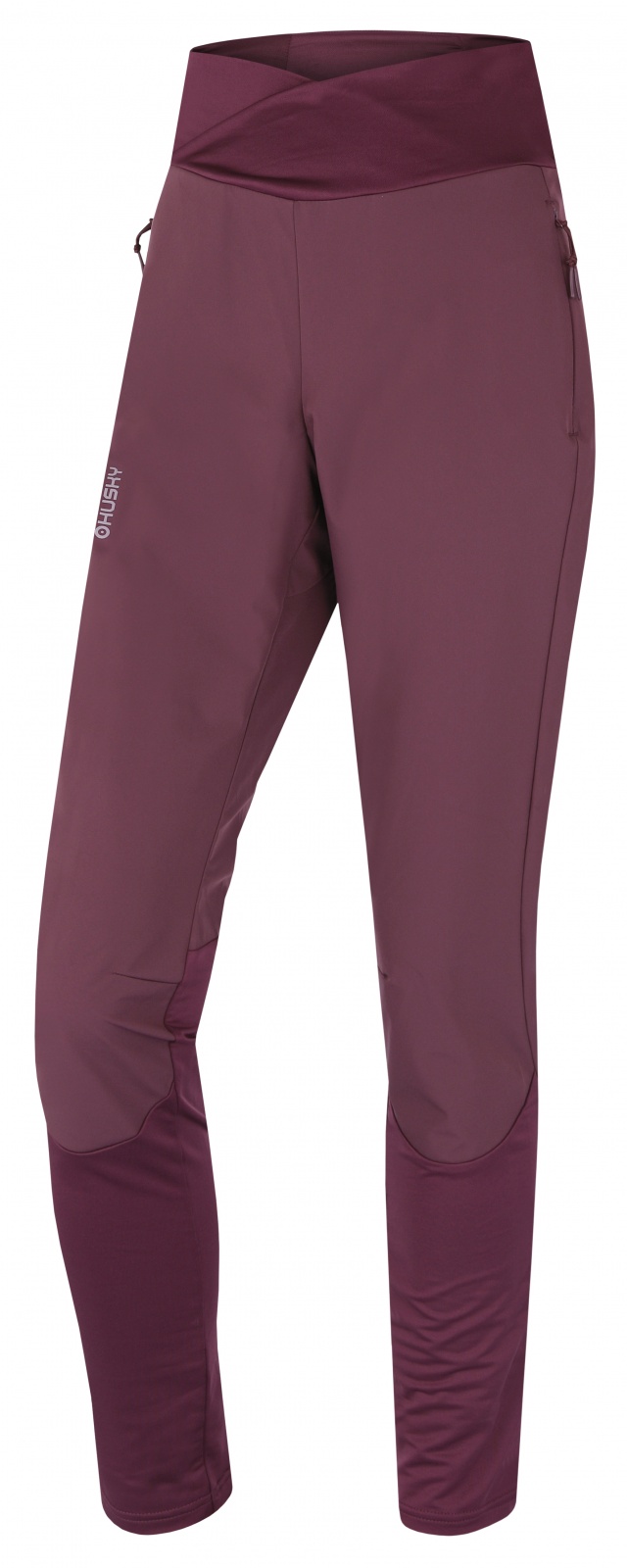 Husky Kuty L L, dark magenta Dámské softshellové kalhoty