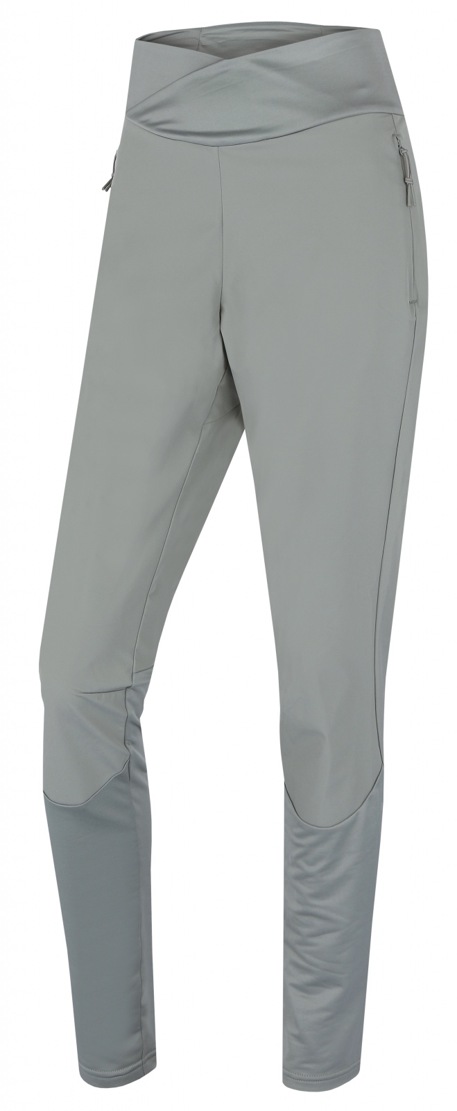 Husky Kuty L L, faded green Dámské softshellové kalhoty