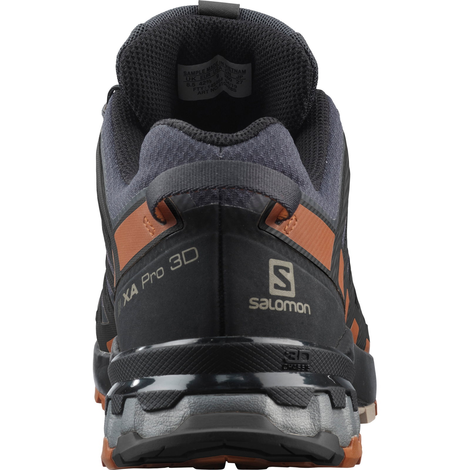 Salomon Xa Pro 3D V8 GTX Wide EU 44, Ebony/Caramel Cafe/Black Pánské boty (obrázek 6)