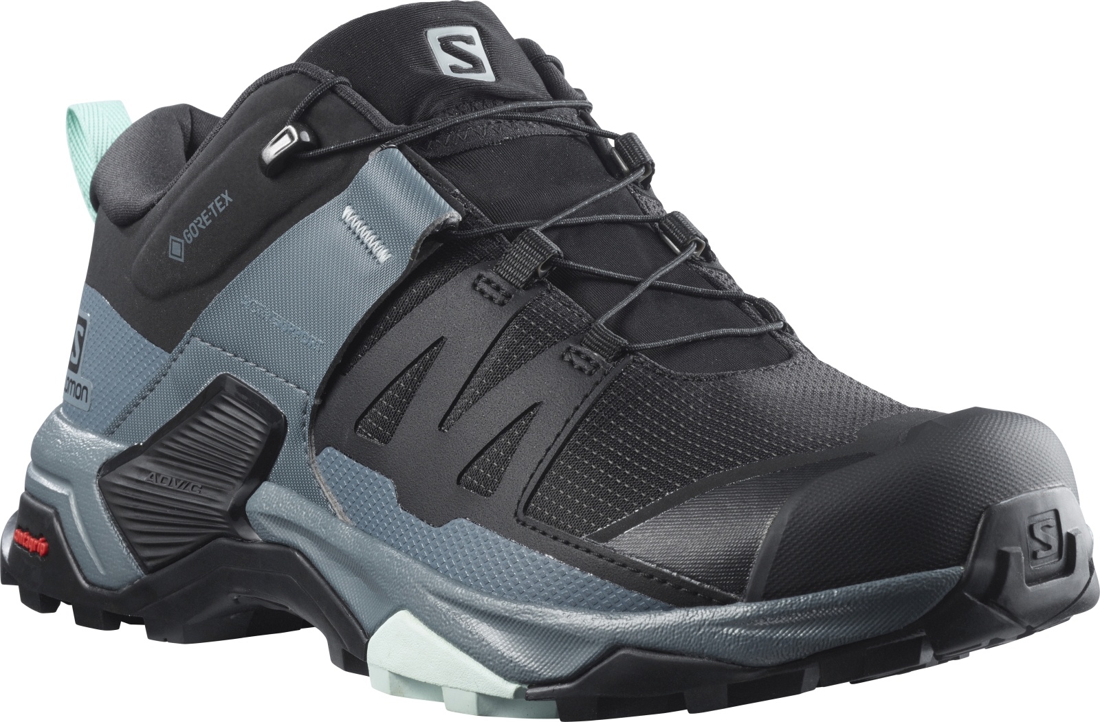 Levně Salomon X ultra 4 GTX EU 41 ⅓, Black/StoWea/Opal B Dámské turistické boty