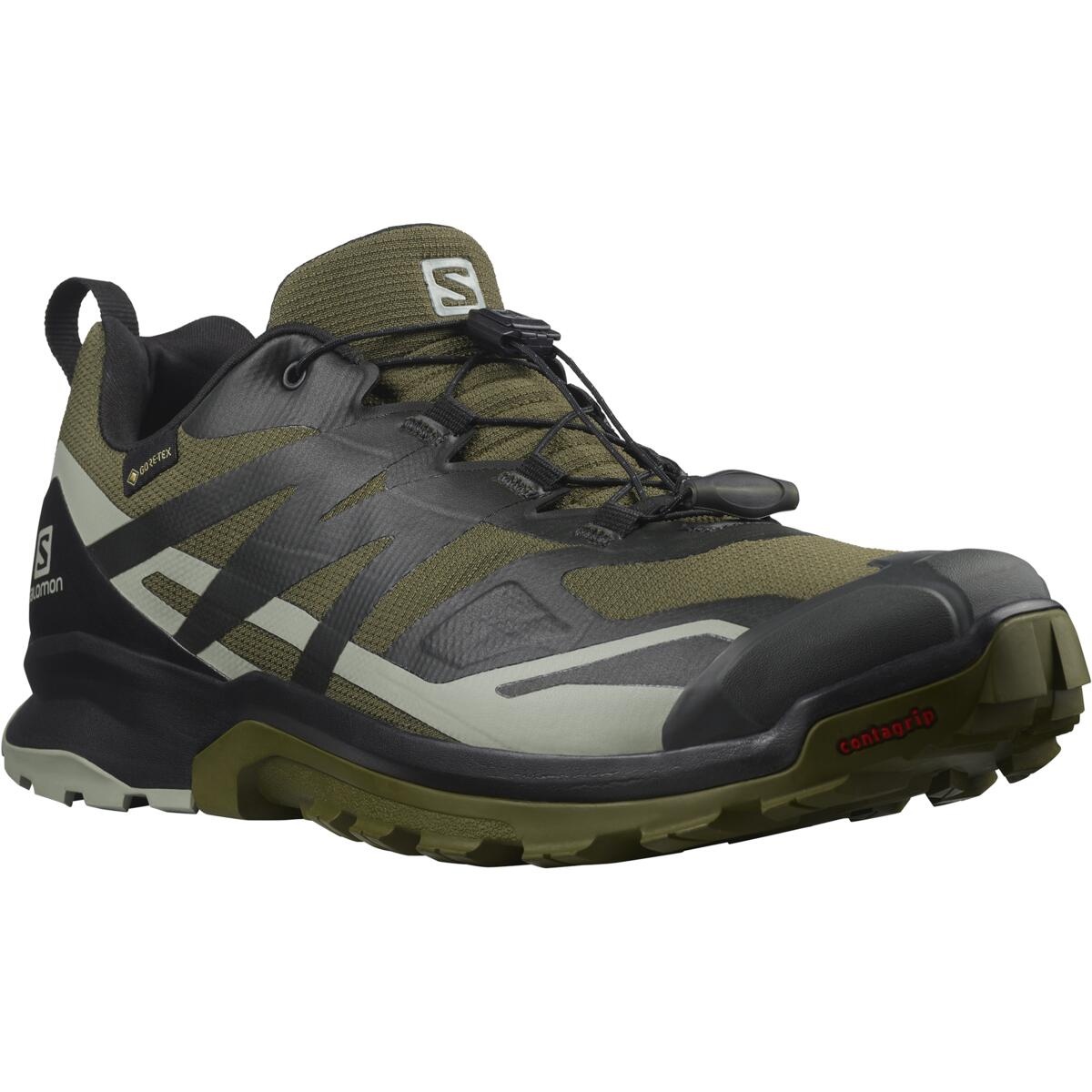 Salomon SALOMON Xa rogg 2 GTX EU 42, Olive Night/Black/Wrought Iron Pánské boty