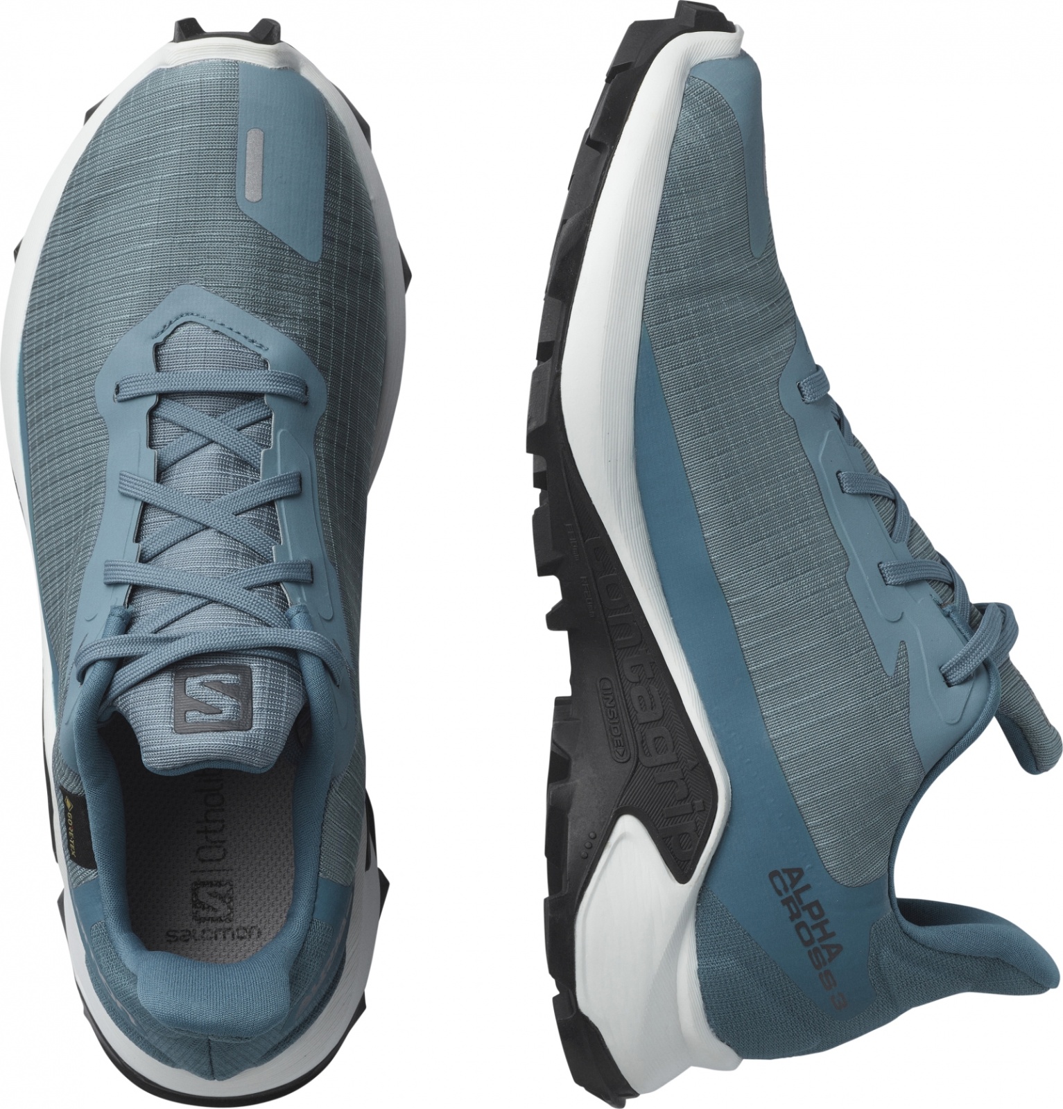 Salomon Alphacross 3 GTX EU 38 ⅔, Bluest/Wht/Malla Dámské boty - Obrázek 3