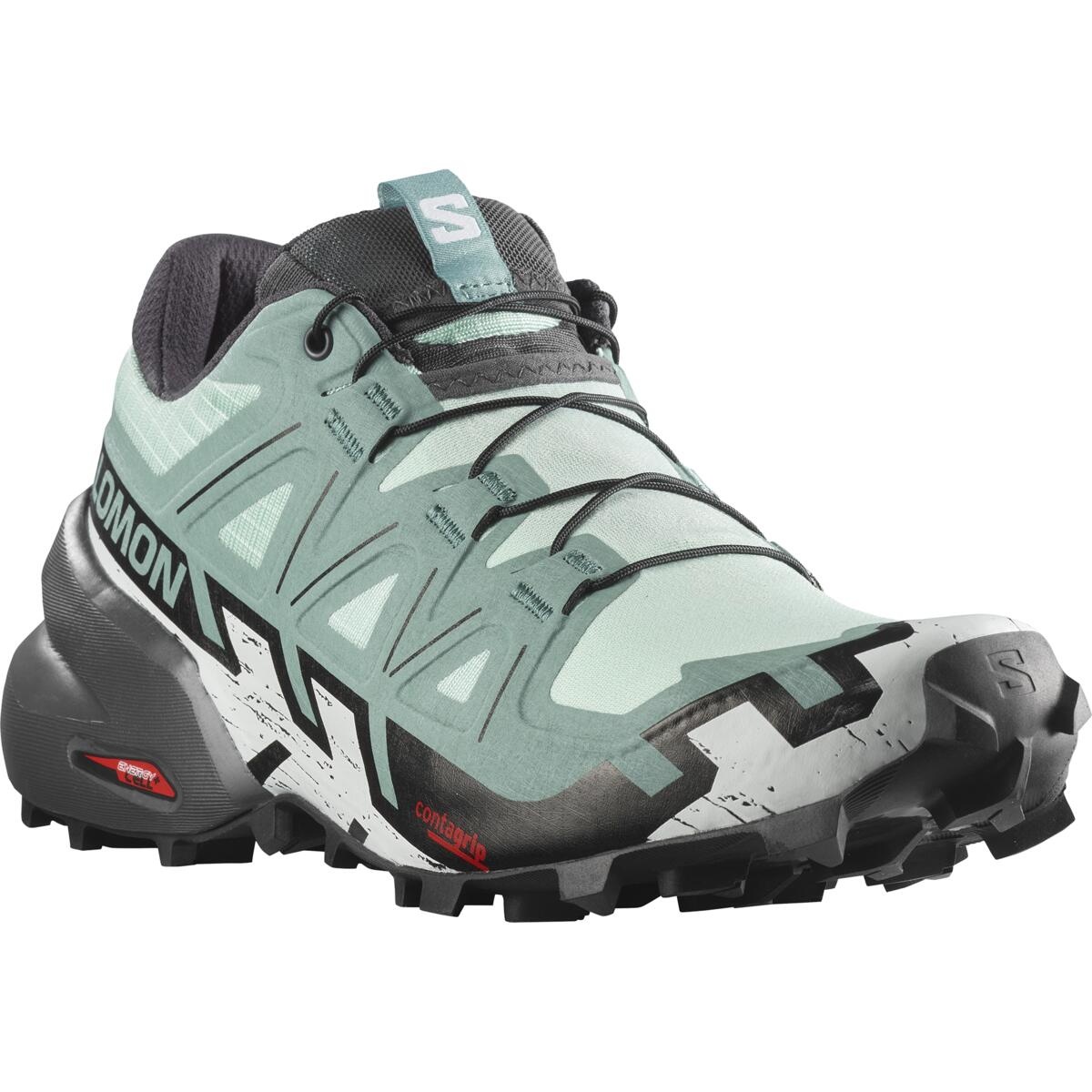 Salomon Speedcross 6 EU 40 ⅔, Yucca/Ebony/White Dámské běžecké boty