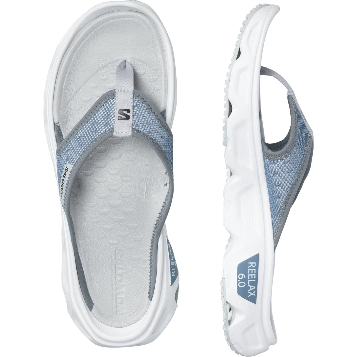Salomon Reelax Break 6.0 EU 46, Blue Ashes/White/Pearl Blue Pánské pantofle (obrázek 3)
