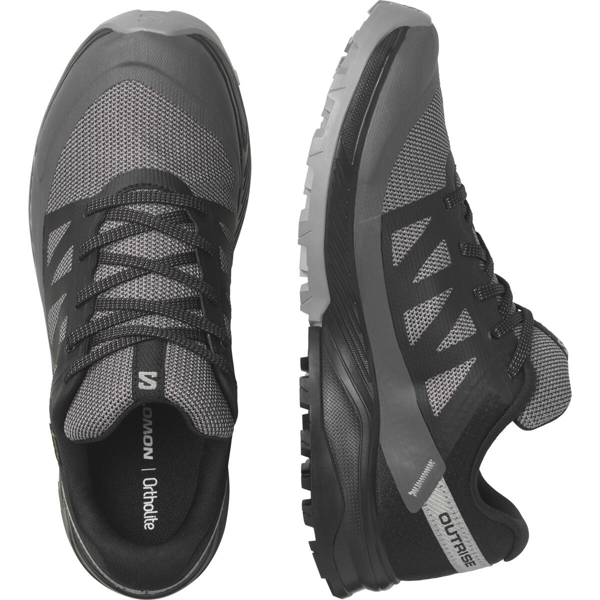 Salomon OUTRISE GTX EU 38, Black/Magnet/Gull Dámské turistické boty (obrázek 3)