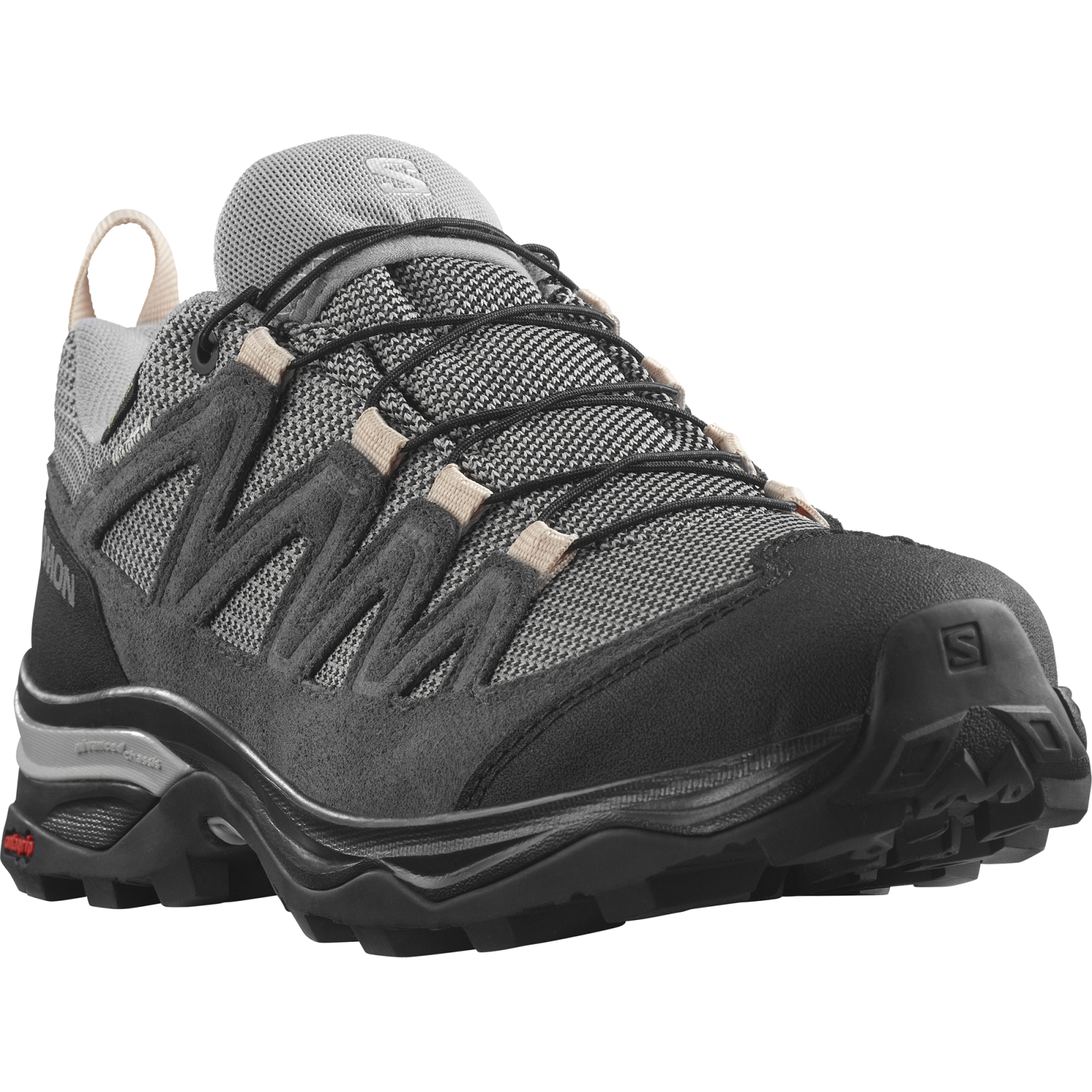 Salomon X Ward Leather GTX EU 39 ⅓, Gull/Black/Ebony Dámské boty