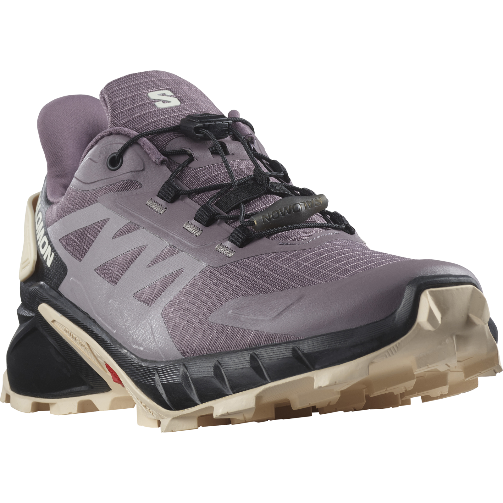 Salomon Supercross 4 EU 40, Moonscape/Black/Tender Peach Dámské boty