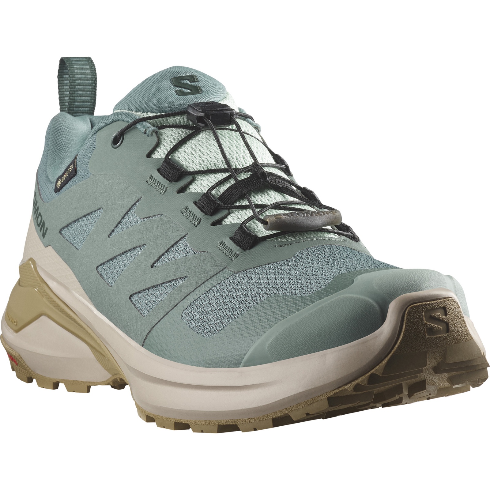 Salomon X-ADVENTURE GTX EU 41 ⅓, North Atlantic/Feather Gray/Antique Bro Dámské boty