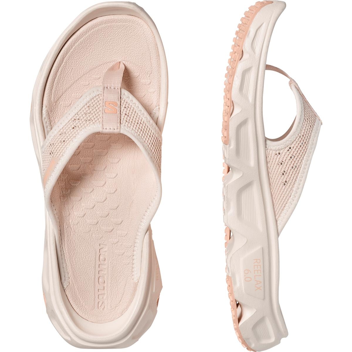 Salomon Reelax Break 6.0 EU 38, Tapioca/Vanilla Ice/Almond Cream Dámské pantofle (obrázek 3)