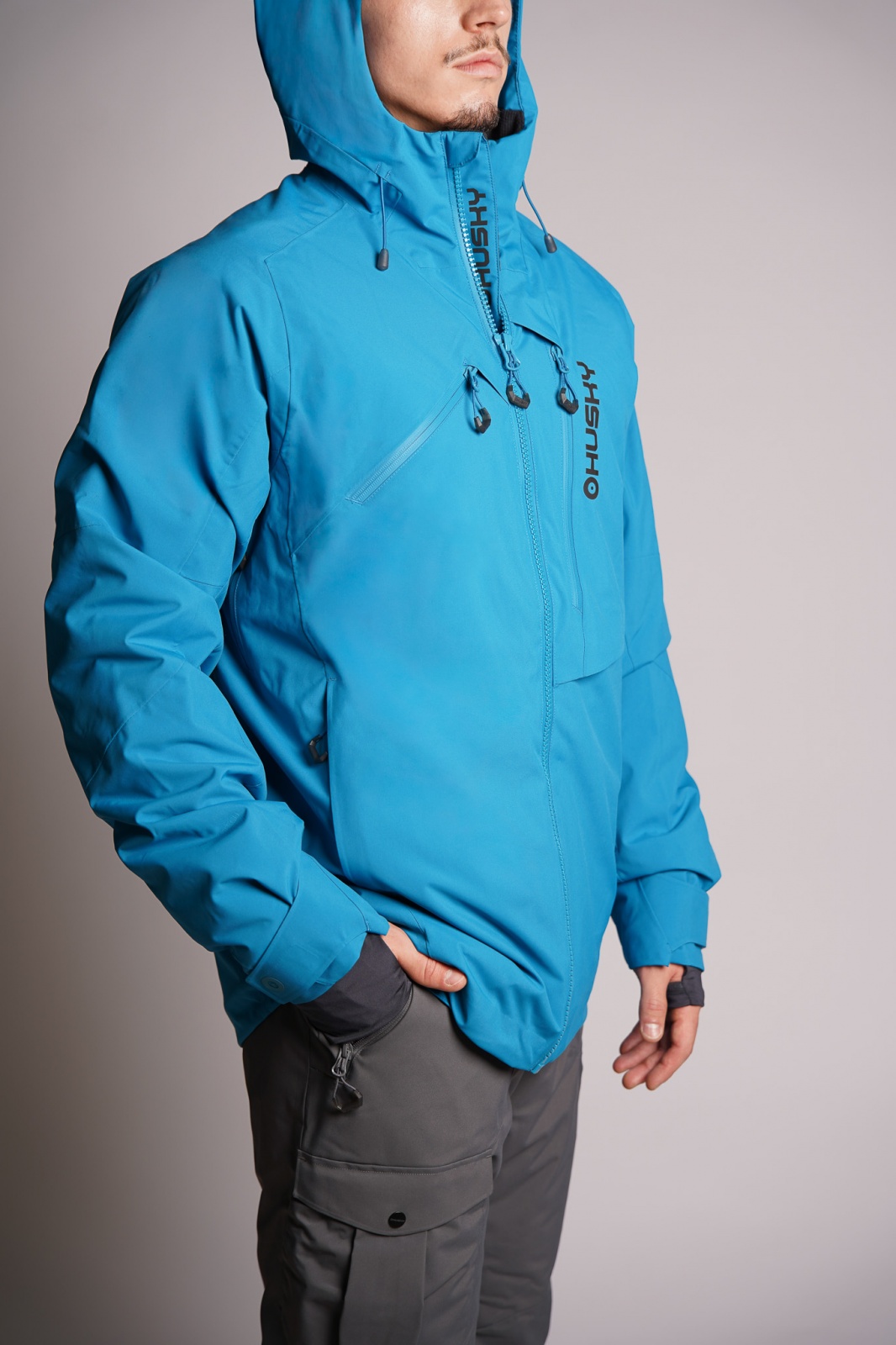 Husky Grut M XL, blue Pánská lyžařská bunda