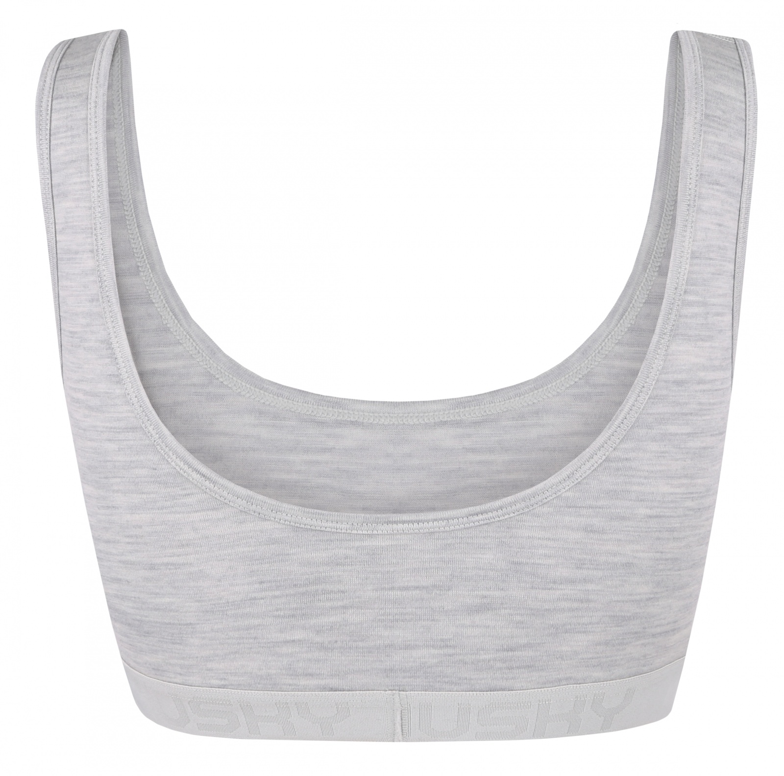 Husky Mebra L L, light grey Merino termoprádlo Podprsenka