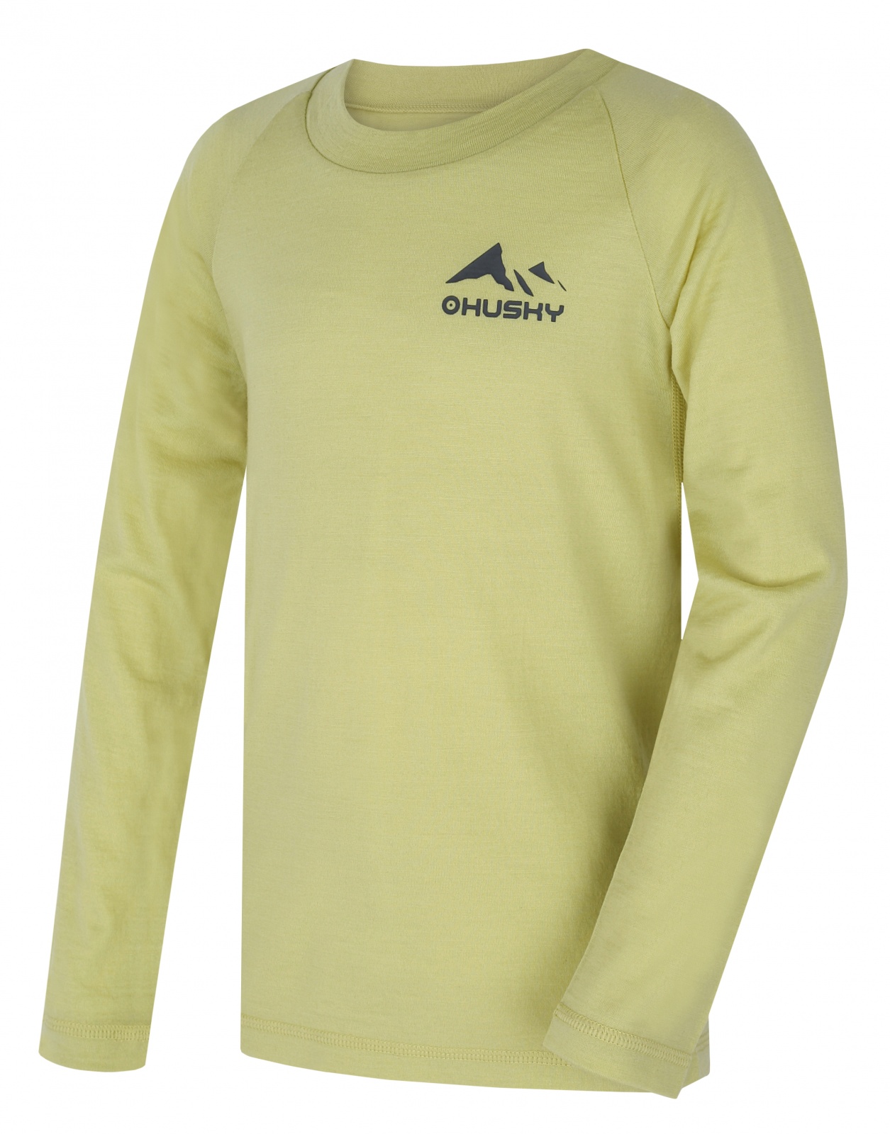 Husky Merbo K 152, light green Dětské merino termoprádlo