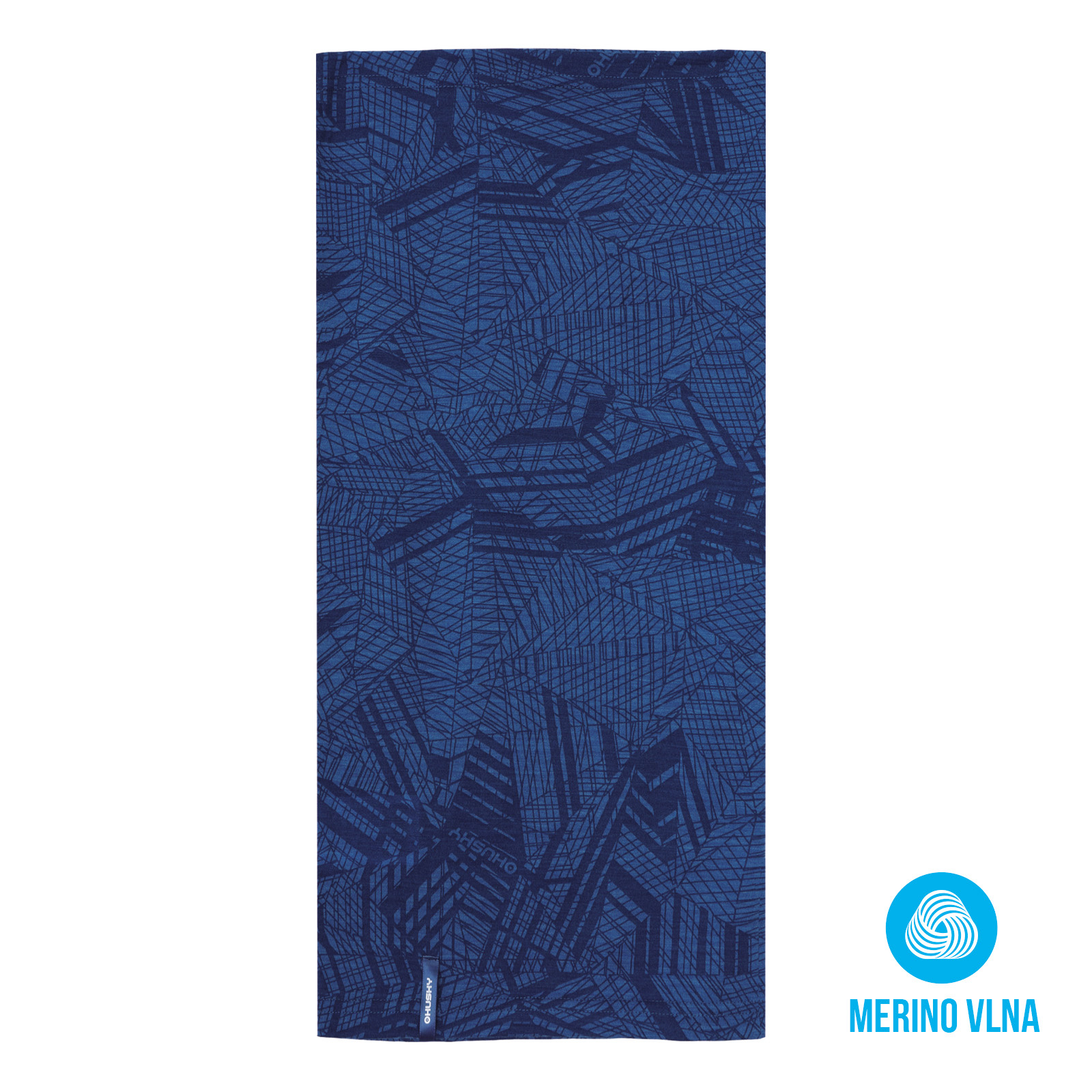 Levně Husky Merbufe modrá Multifunkční merino šátek