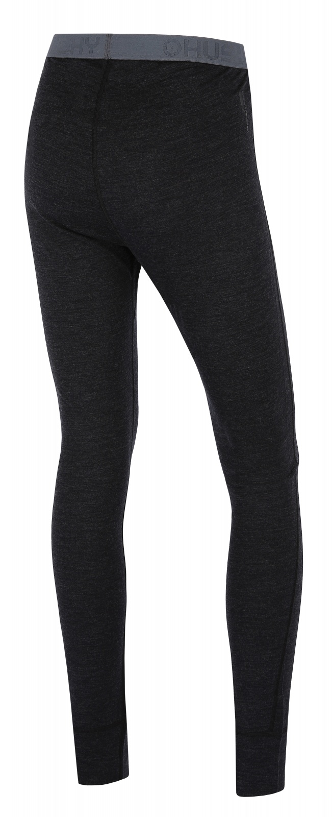 Husky Merea L XS, black Merino termoprádlo kalhoty