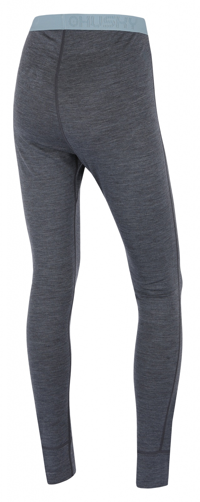 Husky Merea L S, dark grey Merino termoprádlo kalhoty