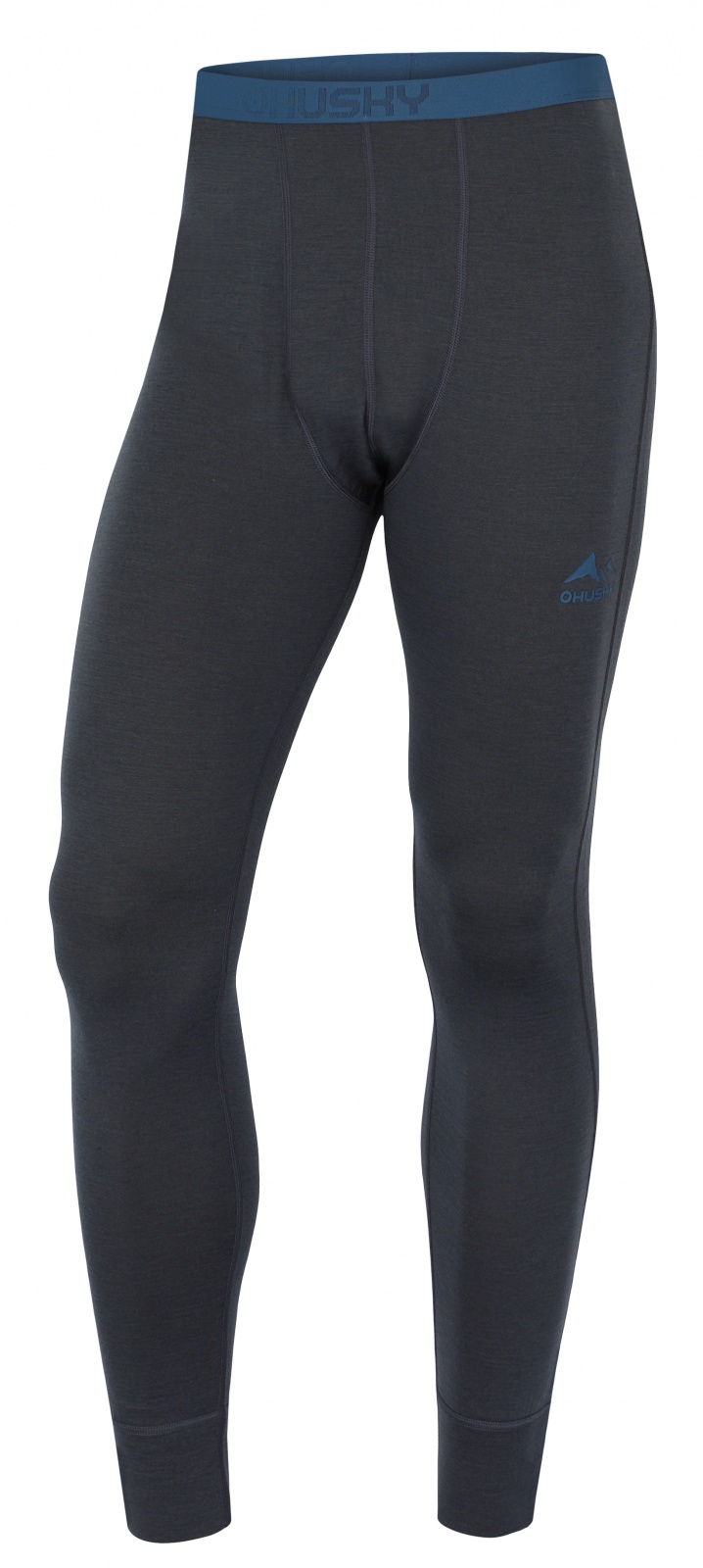 Husky Merea M M, dark grey Merino termoprádlo kalhoty