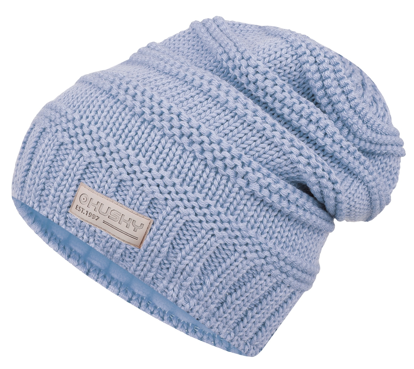 Husky Merhat 5 S-M, light blue Dámská merino čepice