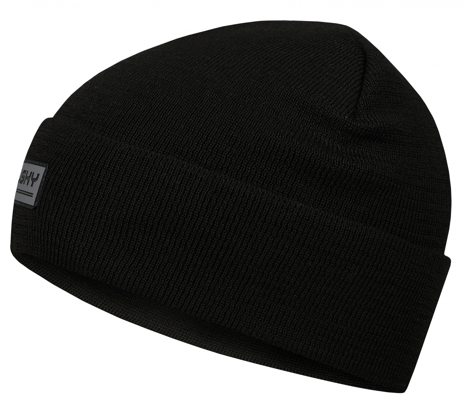 Husky Merhat 6 XS, black Dětská merino čepice