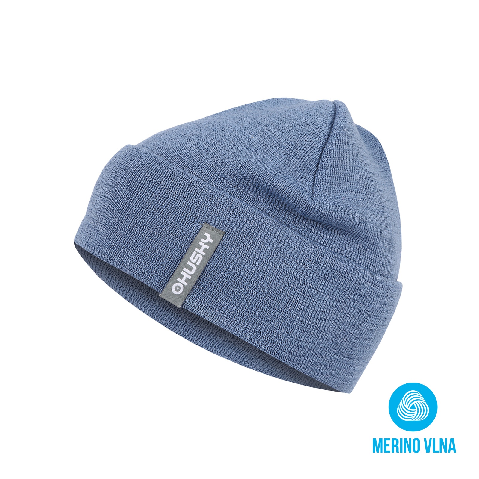 Levně Husky Merhat 6 XS, blue Dětská merino čepice