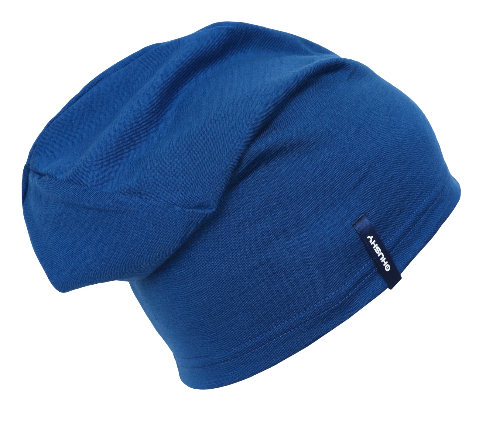 Husky Merhat modrá Merino čepice