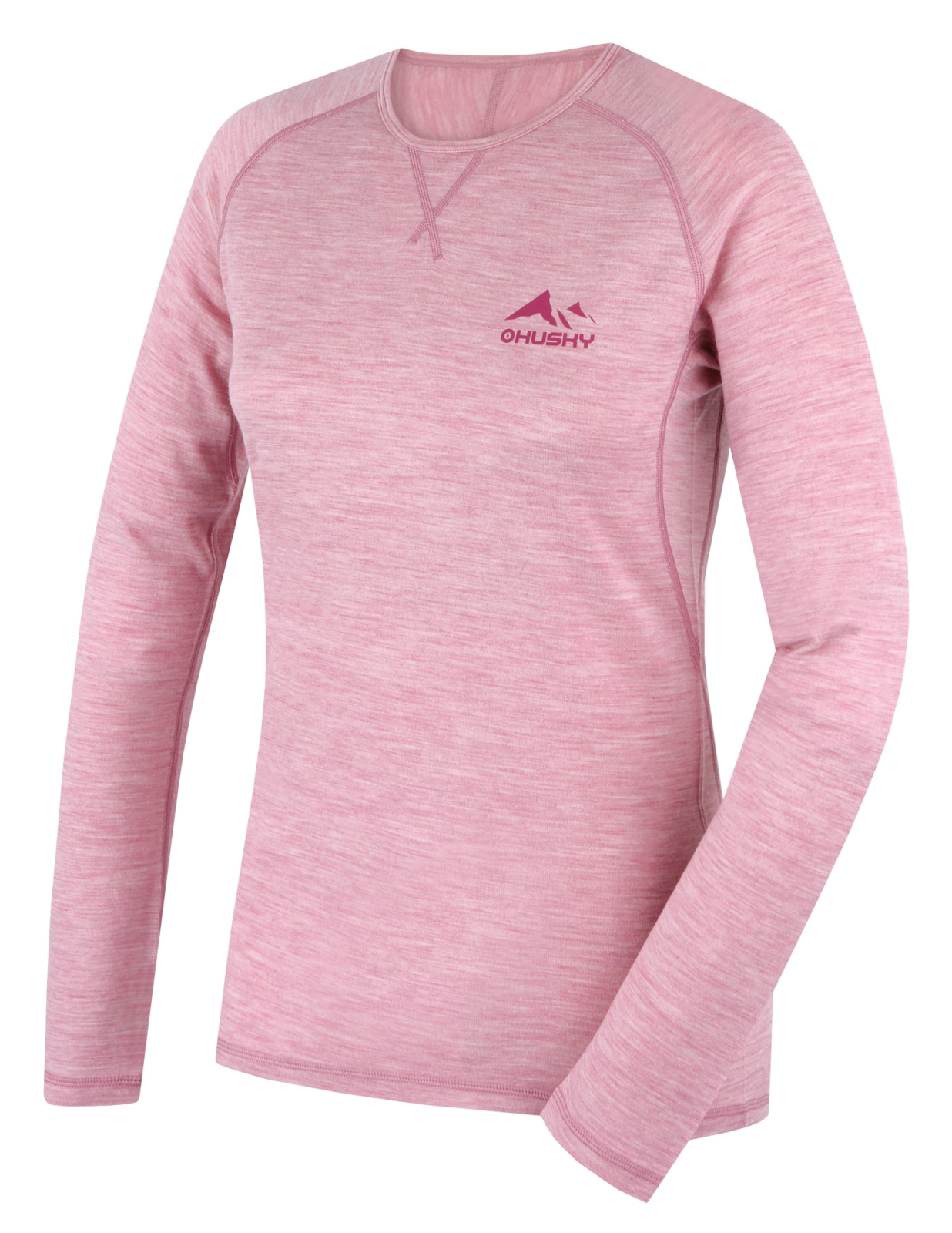 Levně Husky Merow L XL, faded pink Merino termoprádlo triko