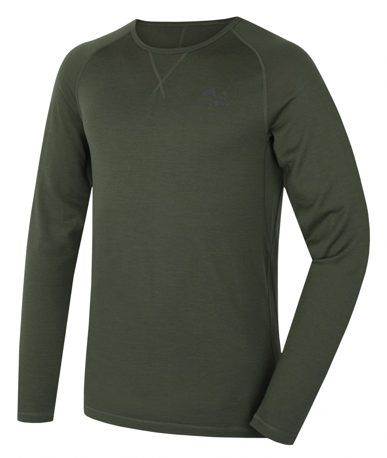 Husky Merow M XXL, green Merino termoprádlo triko