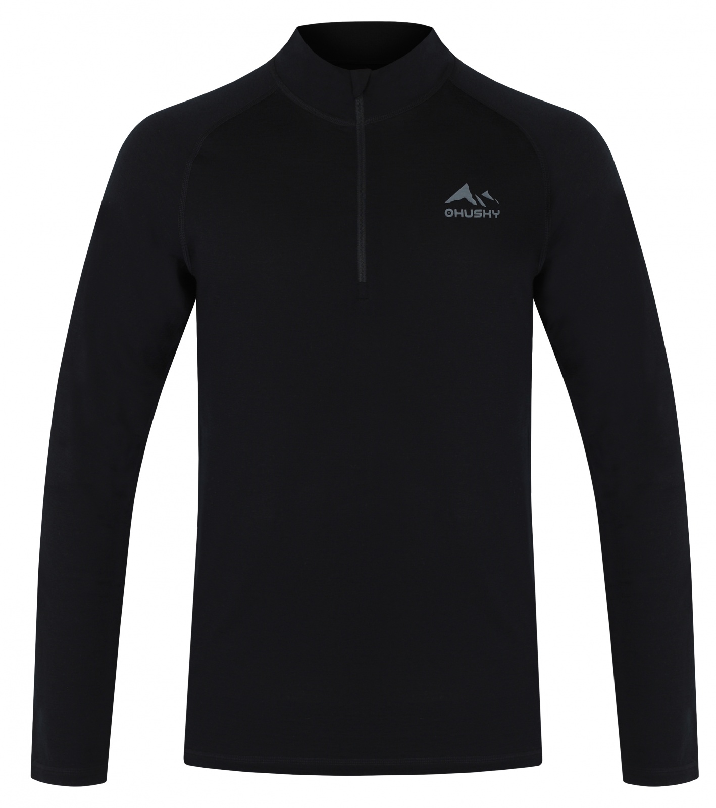 Husky Merow zip M M, blue Merino termoprádlo triko (obrázek 9)