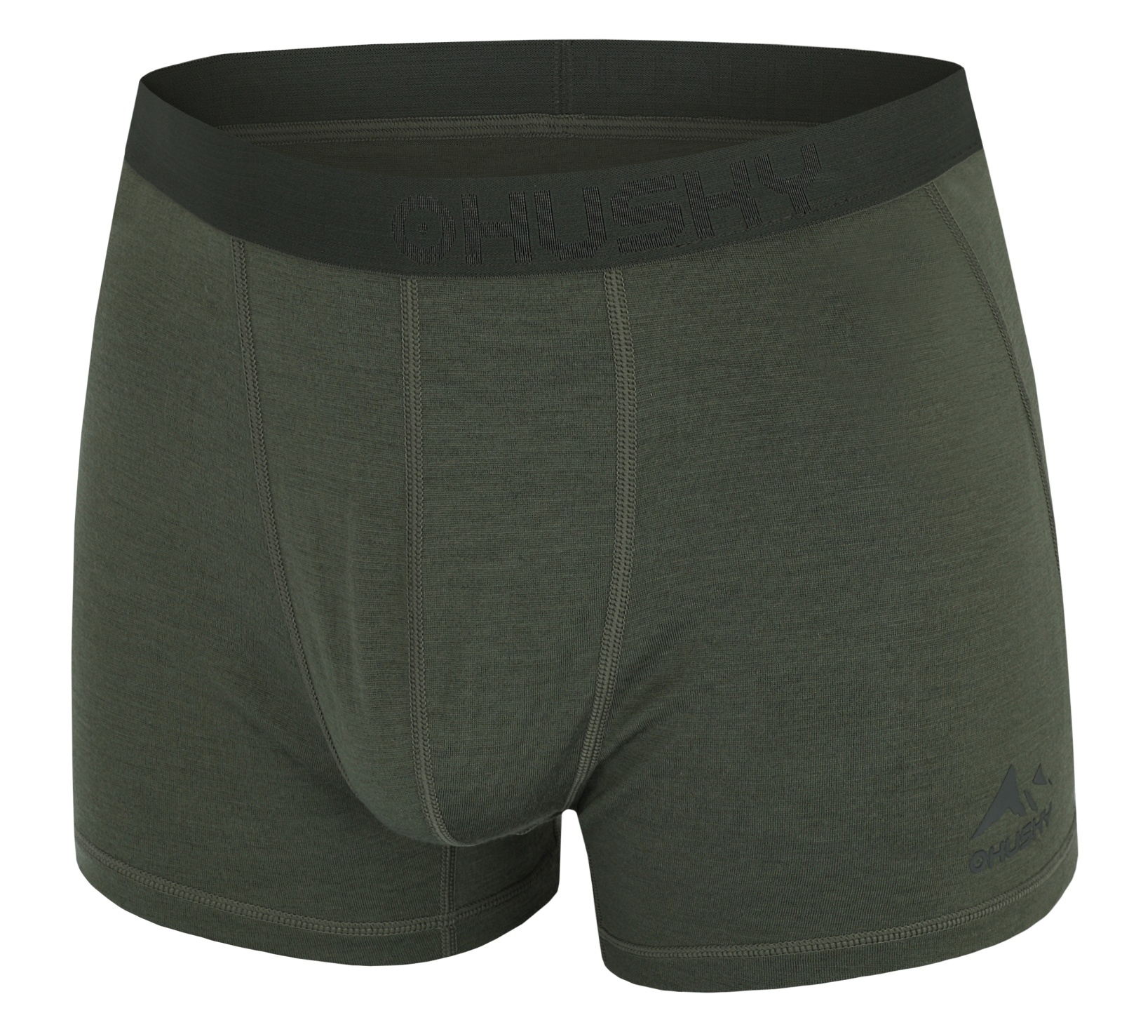 Husky Mex M S, green Merino termoprádlo boxerky