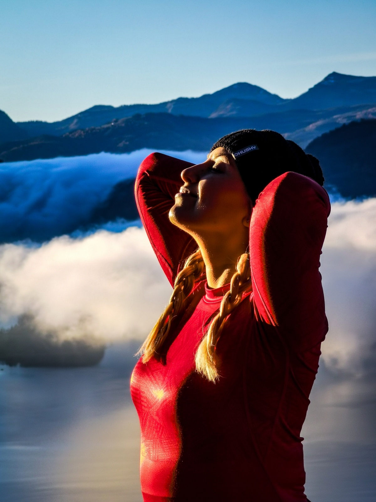 Husky Merhat 5 S-M, černá Dámská merino čepice