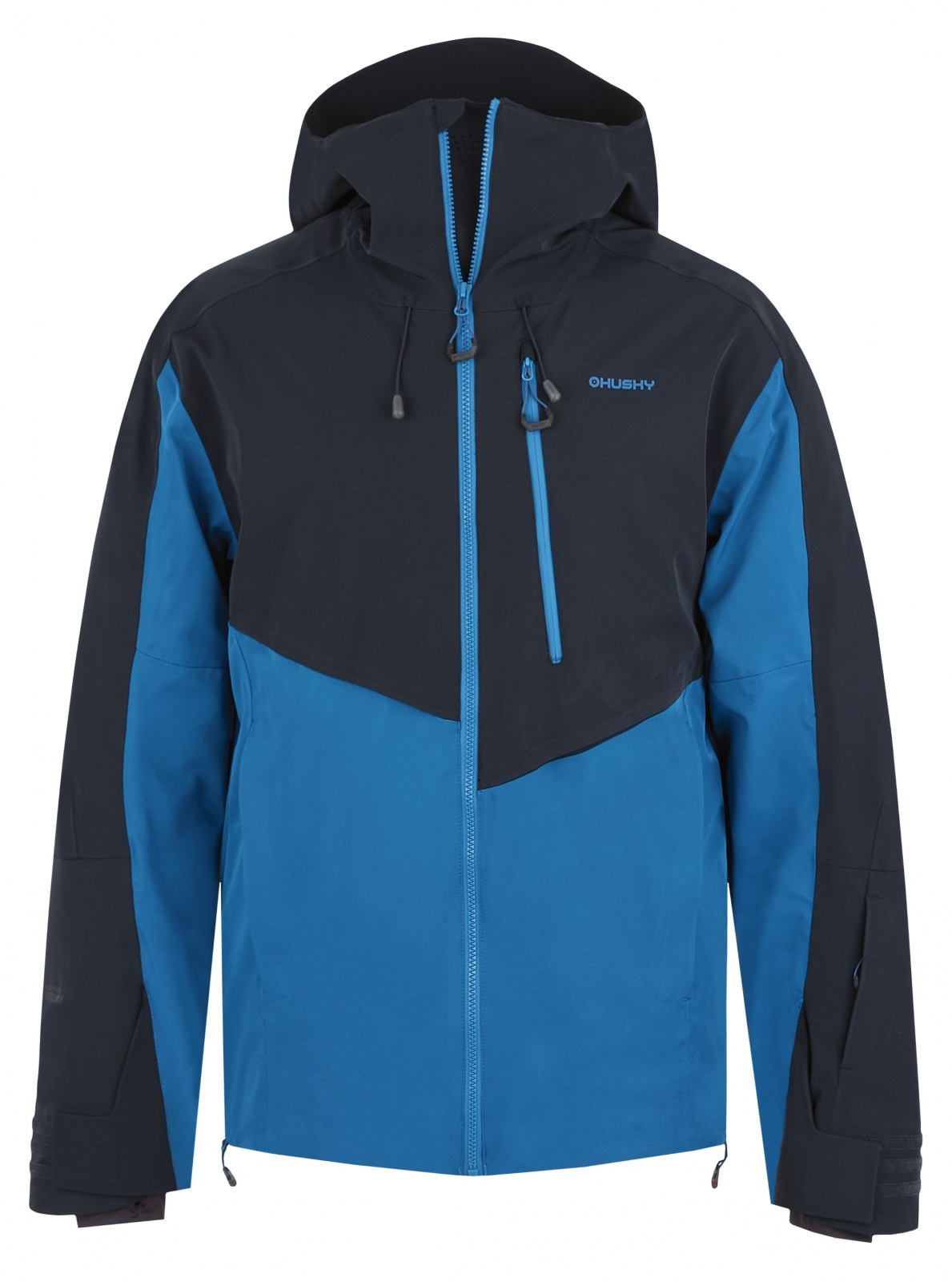 Husky Mistral M M, black blue/blue Pánská lyžařská bunda (obrázek 3)