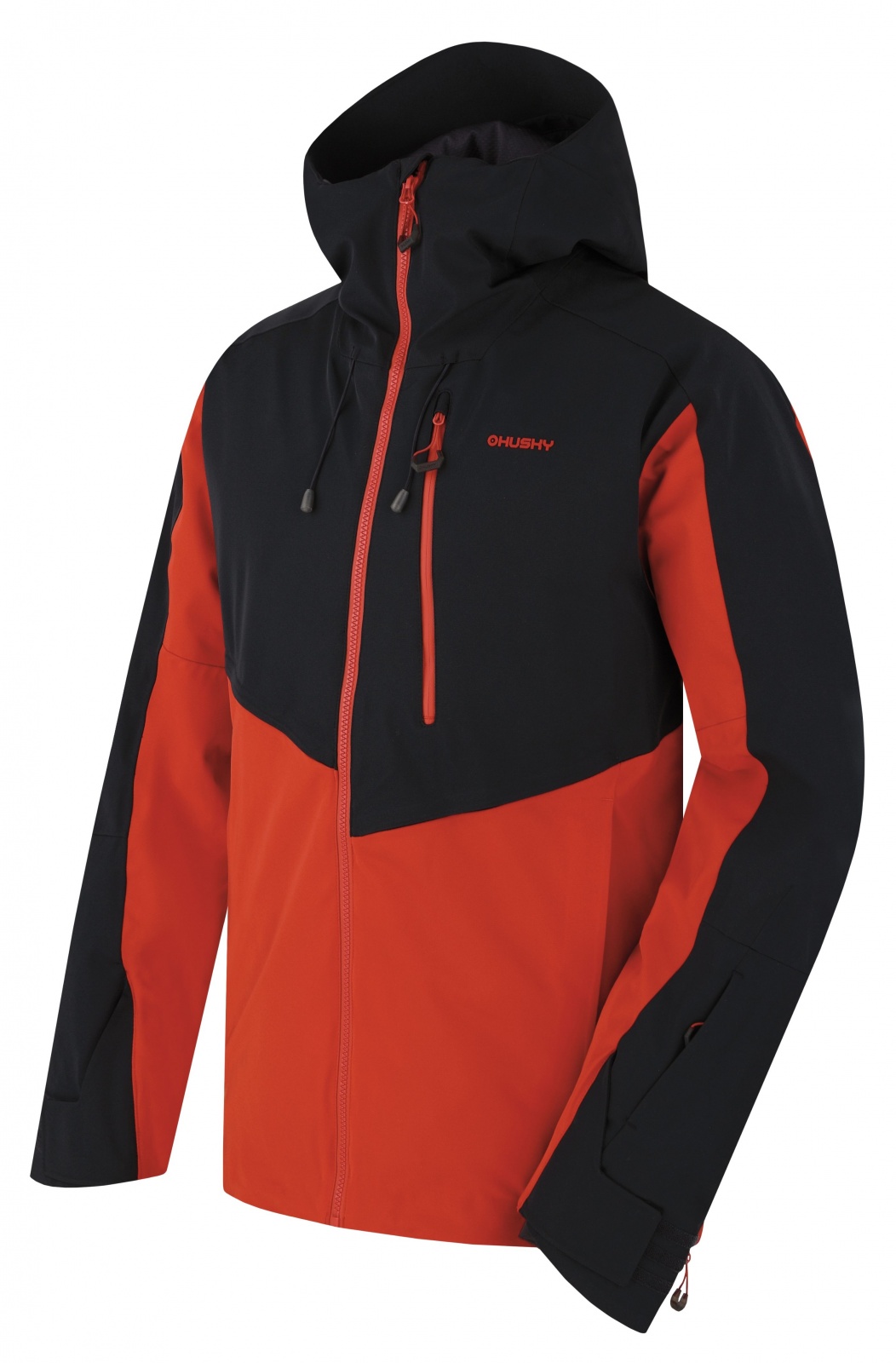 Husky Mistral M XL, black/blue red Pánská lyžařská bunda