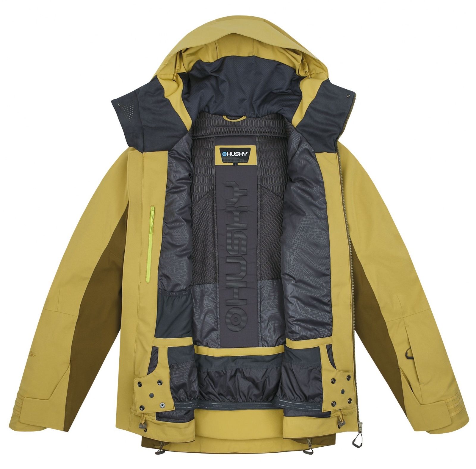 Husky Mistral M L, black blue/blue Pánská lyžařská bunda (obrázek 8)