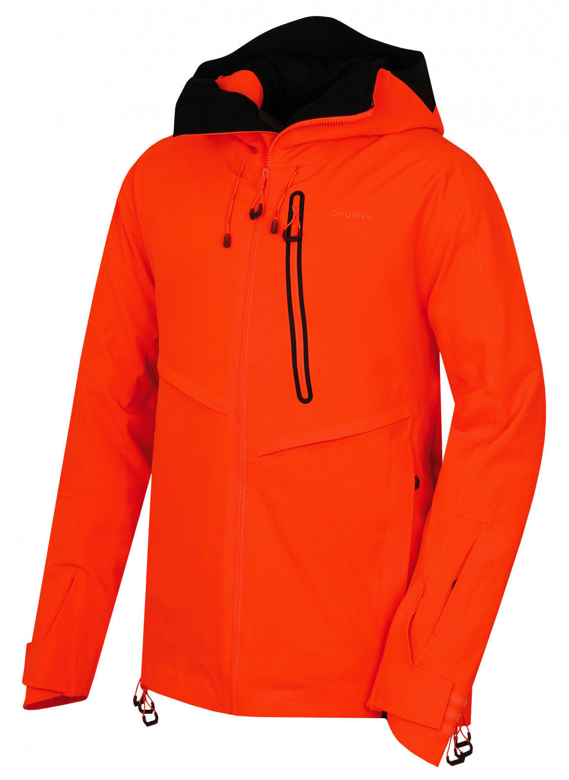 Levně Husky Mistral M M, neonově oranžová Pánská lyžařská bunda